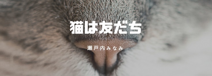 瀬戸内みなみの「猫は友だち」